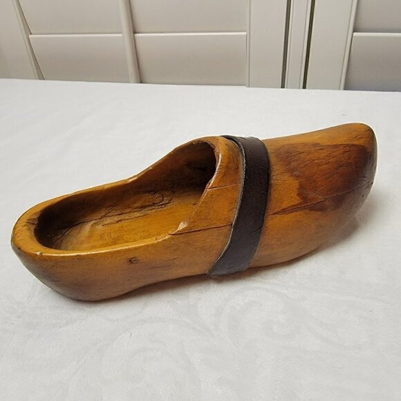 Vintage Child's Wooden Shoe/Clog - Unique and Rare - Super Cute - Picture 8 of 10